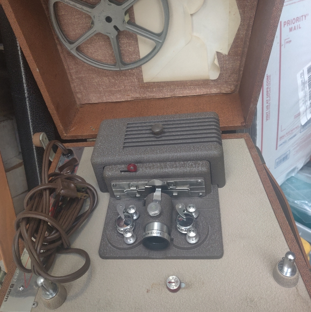 Vintage Keystone sixty 8mm movie projector